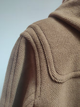 Charger l'image dans la galerie, Old England Paris manteau duffle-coat femme marron noisette 42 FR / 14 UK