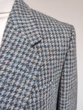 Charger l'image dans la galerie, Harris Tweed blazer tweed vintage en pure laine vierge L