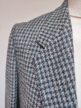 Charger l'image dans la galerie, Harris Tweed blazer tweed vintage en pure laine vierge L