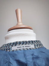Charger l'image dans la galerie, Harris Tweed blazer tweed vintage en pure laine vierge L