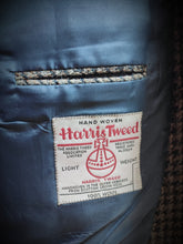 Charger l'image dans la galerie, Harris Tweed blazer tweed vintage en pure laine vierge L
