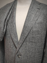 Afbeelding in Gallery-weergave laden, Suitsupply costume gris en laine soie et lin E.Thomas Taille 48/50