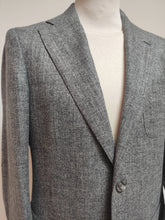 Afbeelding in Gallery-weergave laden, Suitsupply costume gris en laine soie et lin E.Thomas Taille 48/50