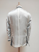 Afbeelding in Gallery-weergave laden, Suitsupply costume gris en laine soie et lin E.Thomas Taille 48/50