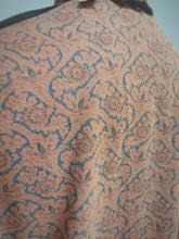 Charger l'image dans la galerie, Robe de chambre vintage à col châle en satin de coton taille L