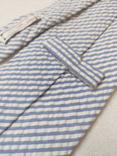 Afbeelding in Gallery-weergave laden, Old England Paris cravate en coton seersucker Made in England