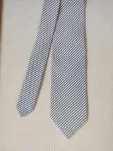 Afbeelding in Gallery-weergave laden, Old England Paris cravate en coton seersucker Made in England