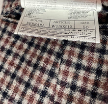 Charger l'image dans la galerie, Suitsupply gilet à carreaux en laine et soie Vitale Barberis Ferrara 50