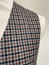 Charger l'image dans la galerie, Suitsupply gilet à carreaux en laine et soie Vitale Barberis Ferrara 50