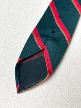 Charger l'image dans la galerie, Rhonel cravate club vintage en laine mélangée
