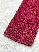 Načíst obrázek do prohlížeče Galerie, Duo de cravates vintage en tricot de soie
