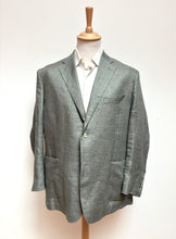 Lade das Bild in den Galerie-Viewer, Suitsupply blazer gris en pur lin Solbiati modèle Havana Patch L
