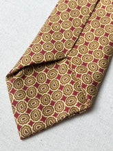 Charger l'image dans la galerie, Charles Malignon cravate vintage en soie à motif paisley Made in Switzerland
