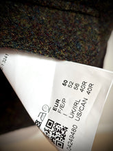 Lade das Bild in den Galerie-Viewer, Harris Tweed X Carl Gross gilet marron en pure laine vierge 54 FR
