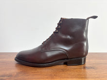 Carica l&#39;immagine nel visualizzatore di Gallery, Gordon Scott bottines femme en cuir de veau lisse marron foncé 4 UK / 37 FR
