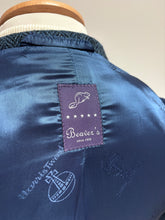 Lade das Bild in den Galerie-Viewer, Harris Tweed X Beaver’s manteau femme en tweed à chevrons 100% laine vierge 36
