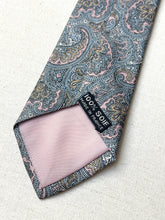 Charger l'image dans la galerie, Jacques Boivin cravate paisley en soie Made in France
