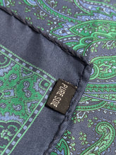 Charger l&#39;image dans la galerie, Trio de pochettes vintage paisley en soie
