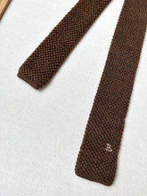 Charger l'image dans la galerie, Cravate maille vintage en laine et mohair
