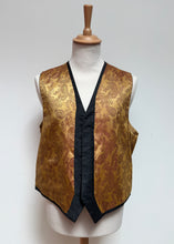 Charger l'image dans la galerie, Gilet de costume gris vintage Prince de Galles en laine mélangée 56
