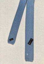 Lade das Bild in den Galerie-Viewer, Ermenegildo Zegna cravate tricot en pur coton Made in Italy
