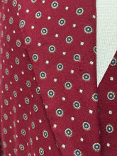 Carica l'immagine nel visualizzatore di Gallery, Vestaglia vintage in lana con collo a scialle Neri del Ponte Made in Italy L
