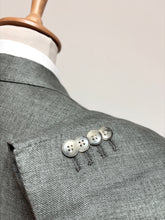 Lade das Bild in den Galerie-Viewer, Suitsupply blazer gris en pur lin Solbiati modèle Havana Patch L
