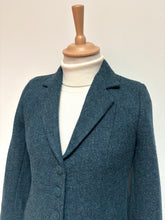 Load image into Gallery viewer, Harris Tweed X Eliz Scott manteau femme en tweed 100% laine 36 Made in England
