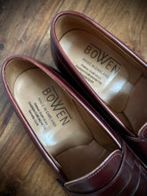 Carica l&#39;immagine nel visualizzatore di Gallery, Bowen mocassins bordeaux en cuir lisse 7 UK/41 FR
