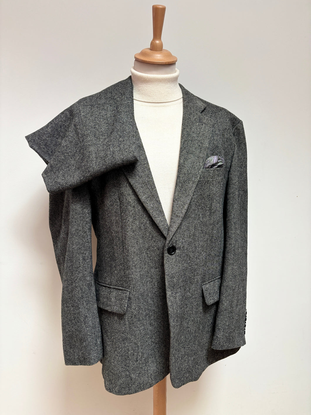 Costume vintage deux pièces en laine