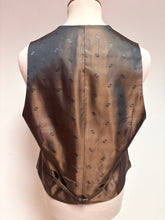 Charger l'image dans la galerie, Benvenuto gilet vintage tartan à carreaux en laine 52/XL
