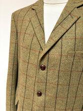 Charger l'image dans la galerie, John Hanly blazer à carreaux en pure laine vierge 42 R / 54 FR
