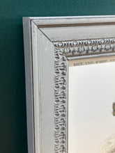 Load image into Gallery viewer, Cadre gris patiné en bois Grand Écureuil du Malabar et Hamster ordinaire par Charles d'Orbigny
