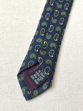 Charger l'image dans la galerie, Duo de cravates paisley vintage en soie Façonnable
