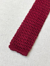 Načíst obrázek do prohlížeče Galerie, Duo de cravates vintage en tricot de soie
