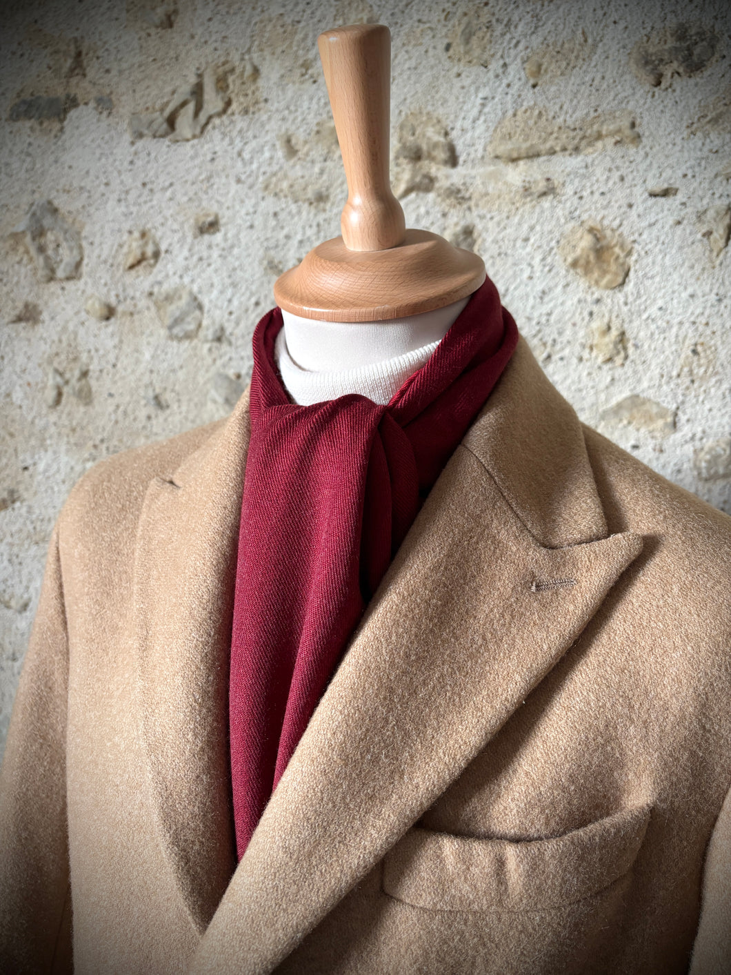 Holliday & Brown London grand foulard classique en laine