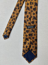 Charger l&#39;image dans la galerie, Berteil Paris cravate vintage paisley en soie Made in Italy
