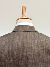 Lade das Bild in den Galerie-Viewer, Loro Piana Summertime blazer marron beige en laine lin et soie 52
