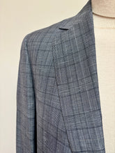 Afbeelding in Gallery-weergave laden, Suitsupply blazer marine en laine et lin Prince de Galles 52
