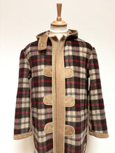 Afbeelding in Gallery-weergave laden, Gloverall manteau duffle-coat beige en laine Made in England
