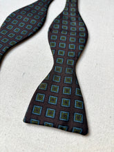 Charger l&#39;image dans la galerie, Duo de noeuds papillon en soie vintage
