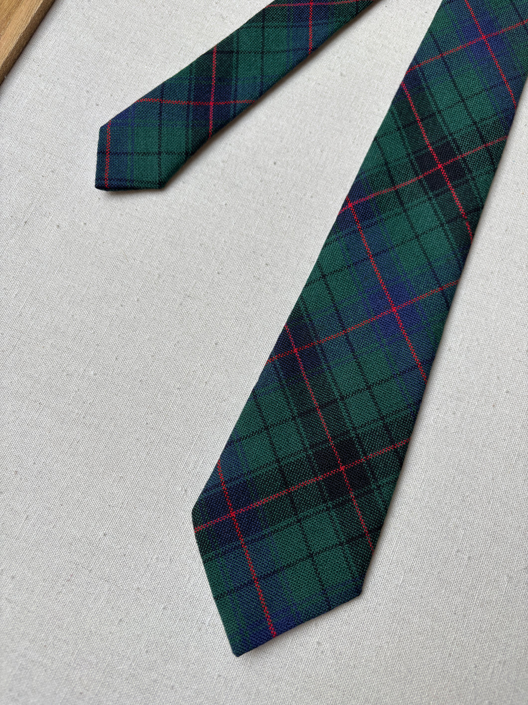 Cravate tartan Davidson en laine vierge Made in Scotland