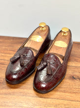 Carica l&#39;immagine nel visualizzatore di Gallery, Walter shoes mocassins pampilles femme en cuir marron Made in Italy 36 FR
