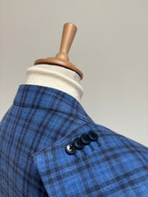 Charger l&#39;image dans la galerie, Vitale Barberis Canonico costume deux pièces à carreaux 100% laine 48
