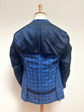 Charger l&#39;image dans la galerie, Vitale Barberis Canonico costume deux pièces à carreaux 100% laine 48
