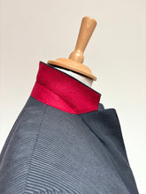 Lade das Bild in den Galerie-Viewer, Scapa blazer marine rayé en coton et laine 48/M
