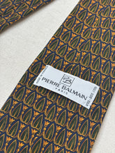 Načíst obrázek do prohlížeče Galerie, Trio de cravates vintage en soie à motif géométrique Pierre Balmain
