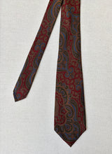 Charger l'image dans la galerie, Pierre Cardin cravate vintage paisley en soie Made in Italy
