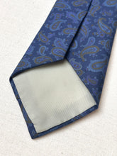 Charger l'image dans la galerie, Curling cravate paisley en soie Made in France
