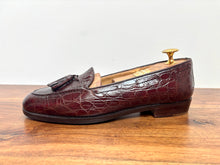 Carica l&#39;immagine nel visualizzatore di Gallery, Walter shoes mocassins pampilles femme en cuir marron Made in Italy 36 FR
